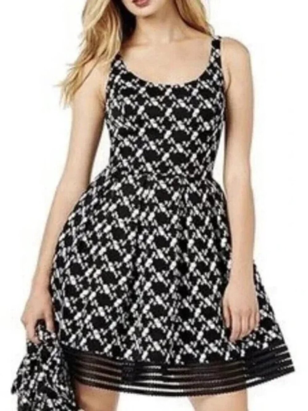 NWT Sachin + Babi floral lace embroidered sleeveless dress Size 6 luxury style